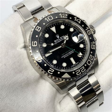 gmt rolex black dial|gmt master 2 black bezel.